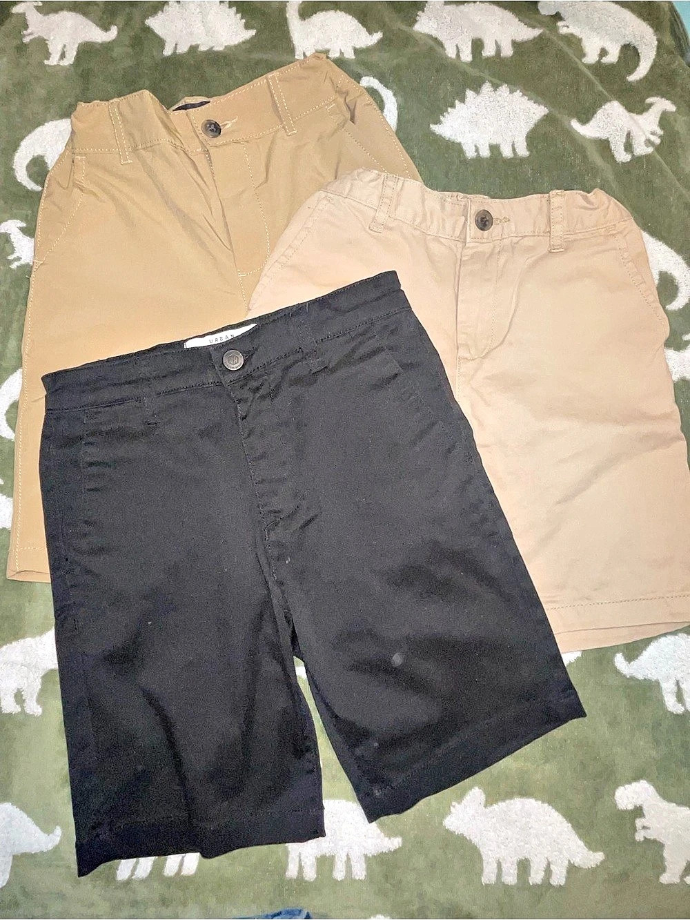 3 piece bundle, Children’s PLACE Boys Shorts in Beige & Urban Heritage in Black